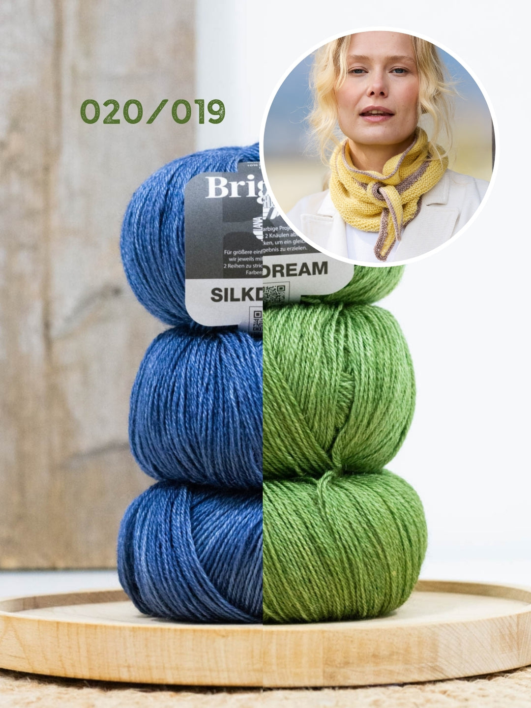 Breipakket Brigitte Silkdream sjaal
