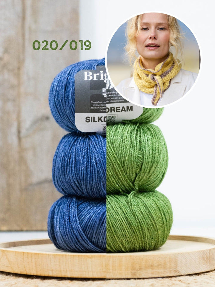 Breipakket Brigitte Silkdream sjaal