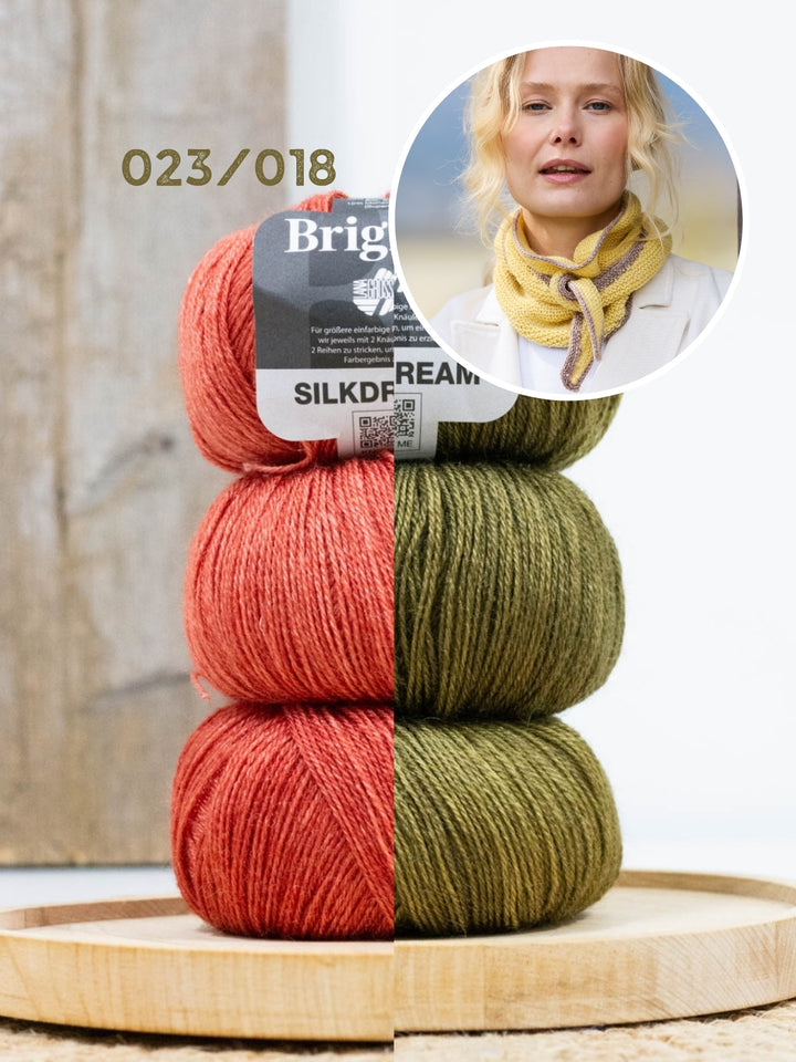 Breipakket Brigitte Silkdream sjaal