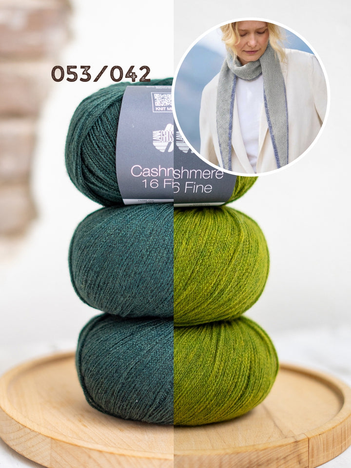 Breipakket Cashmere 16 Fine sjaal