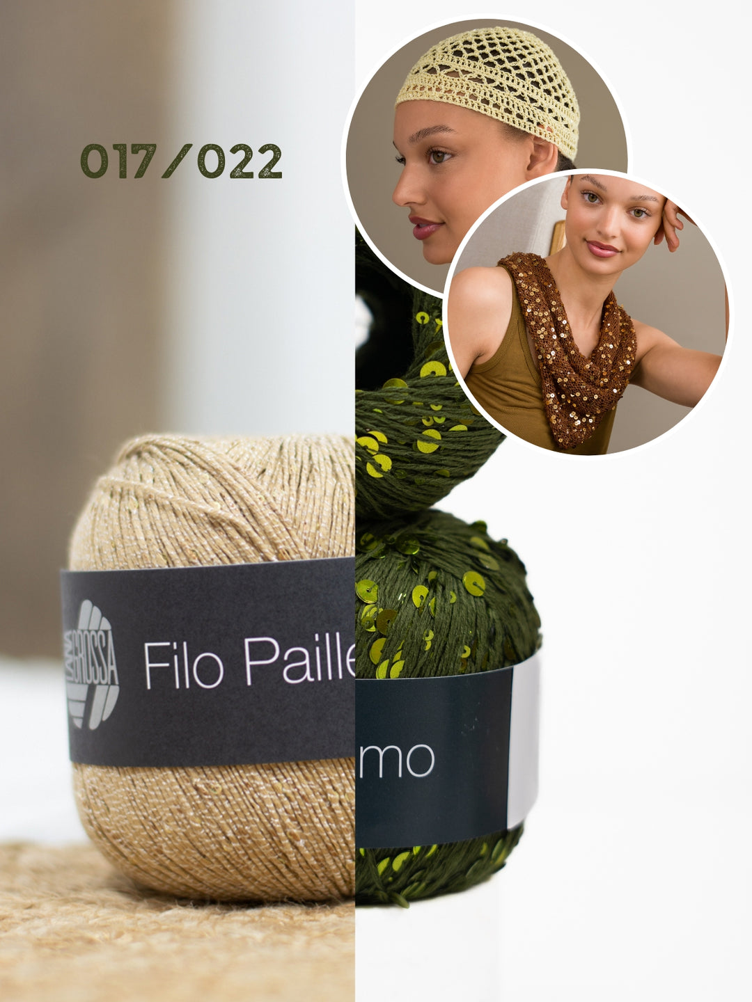 Haak- en breipakket glitter accessoires