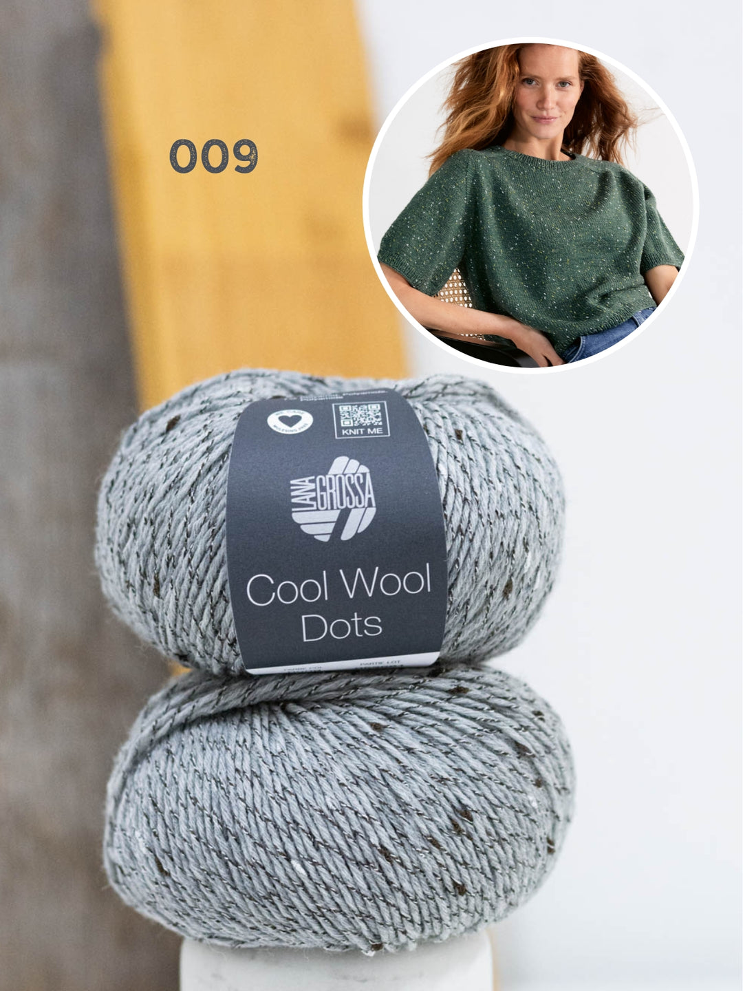 Breipakket shirt Hedda IV - Cool Wool Dots