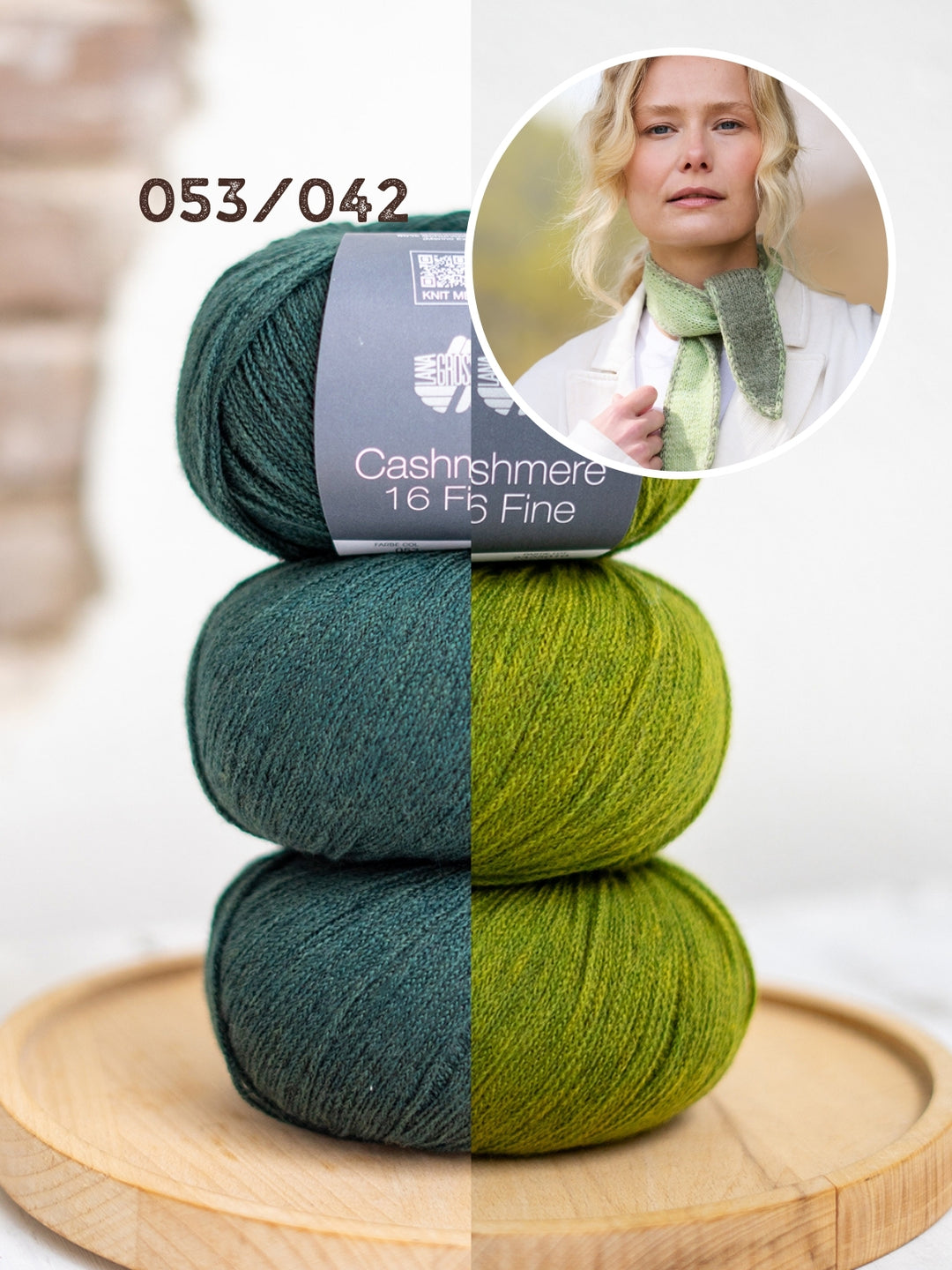 Breipakket Cashmere 16 Fine sjaaltje