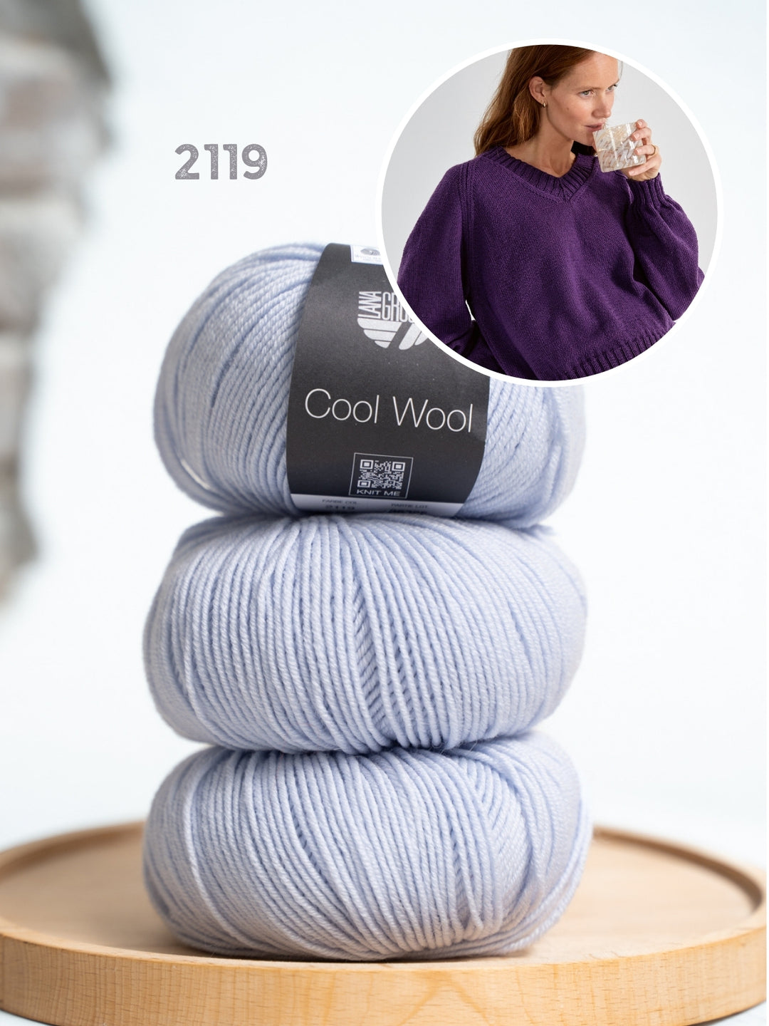 Breipakket pullover Hannah III - Cool Wool