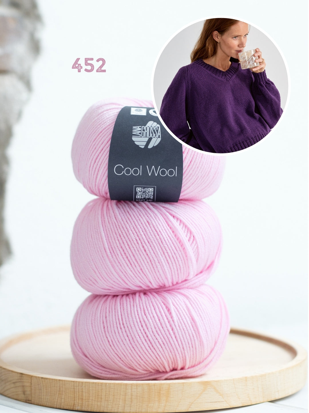 Breipakket pullover Hannah III - Cool Wool