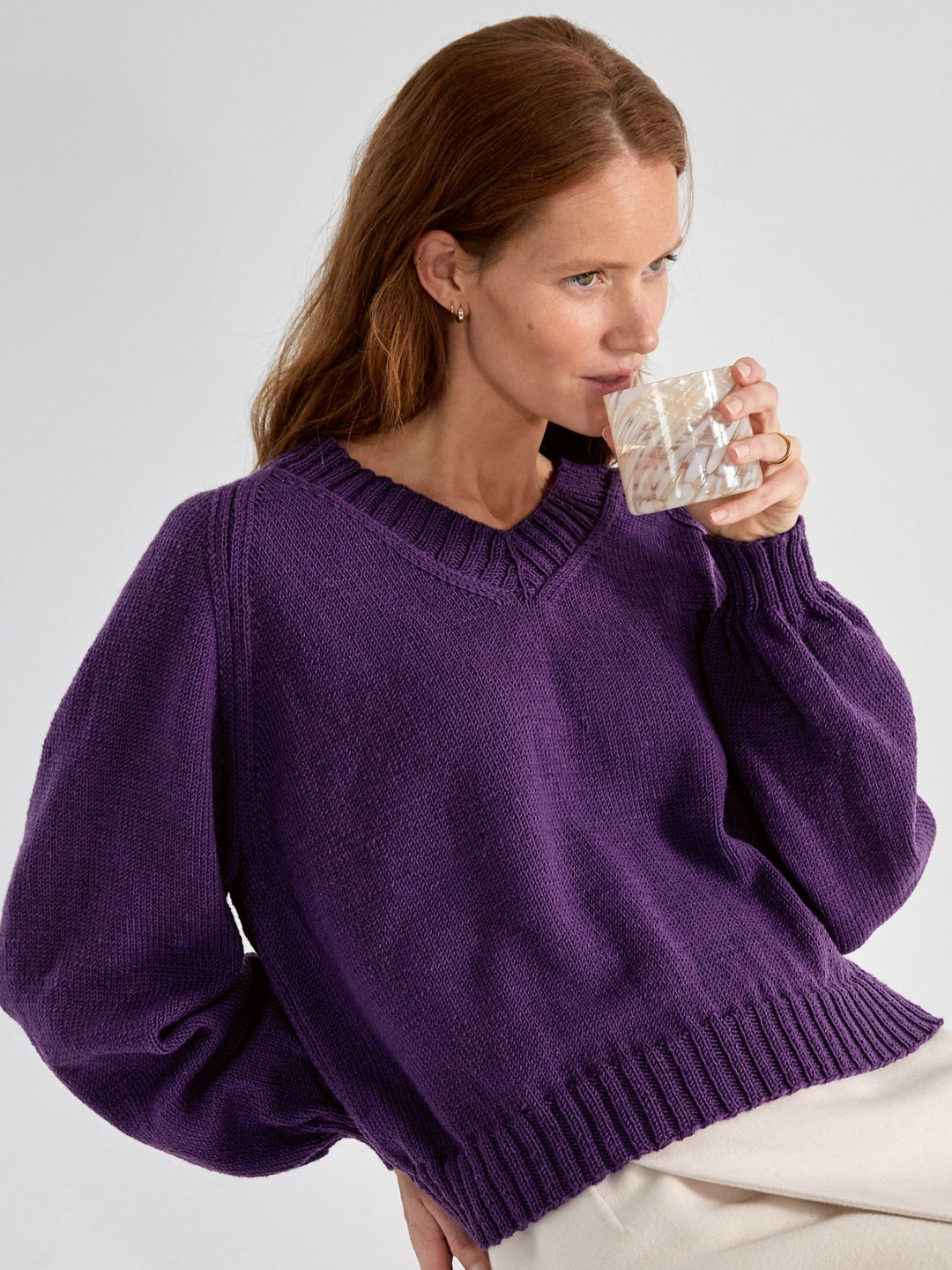 Breipakket pullover Hannah III - Cool Wool