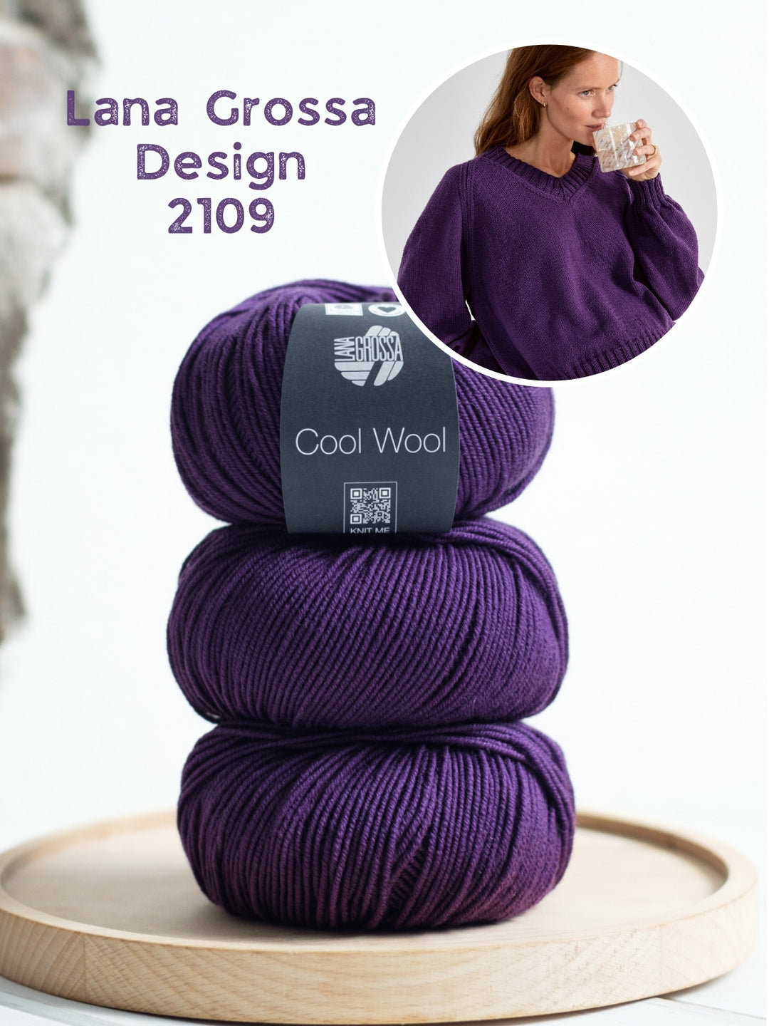 Breipakket pullover Hannah III - Cool Wool