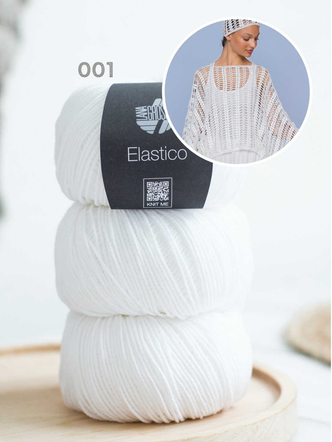 Haakpakket Elastico muts en poncho