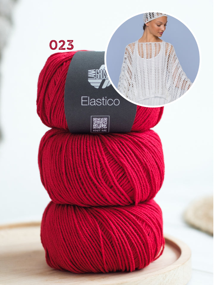 Haakpakket Elastico muts en poncho