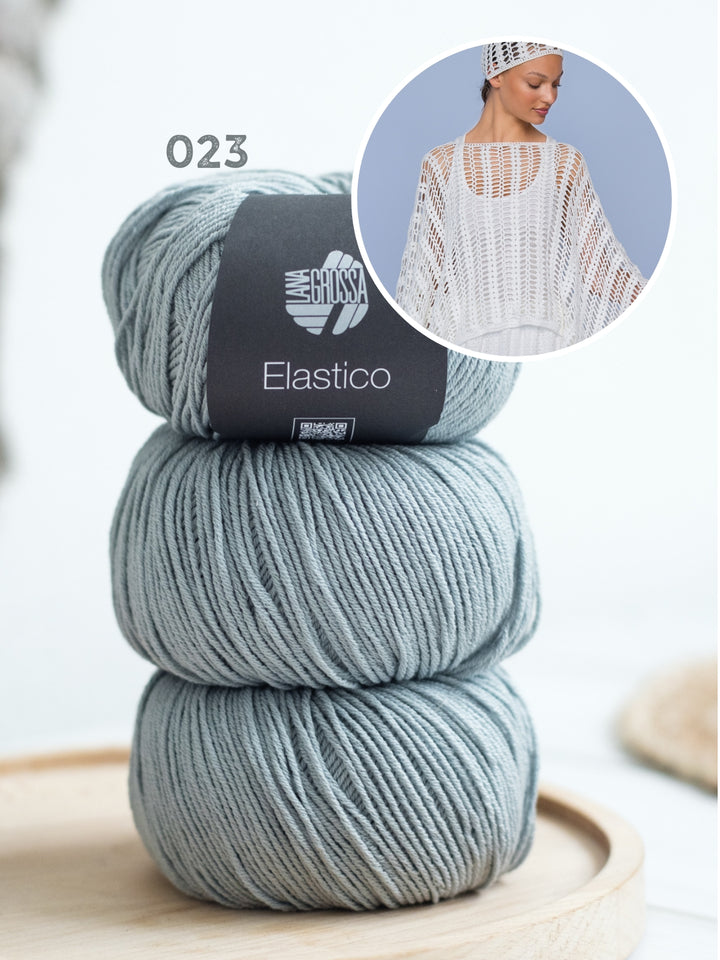 Haakpakket Elastico muts en poncho