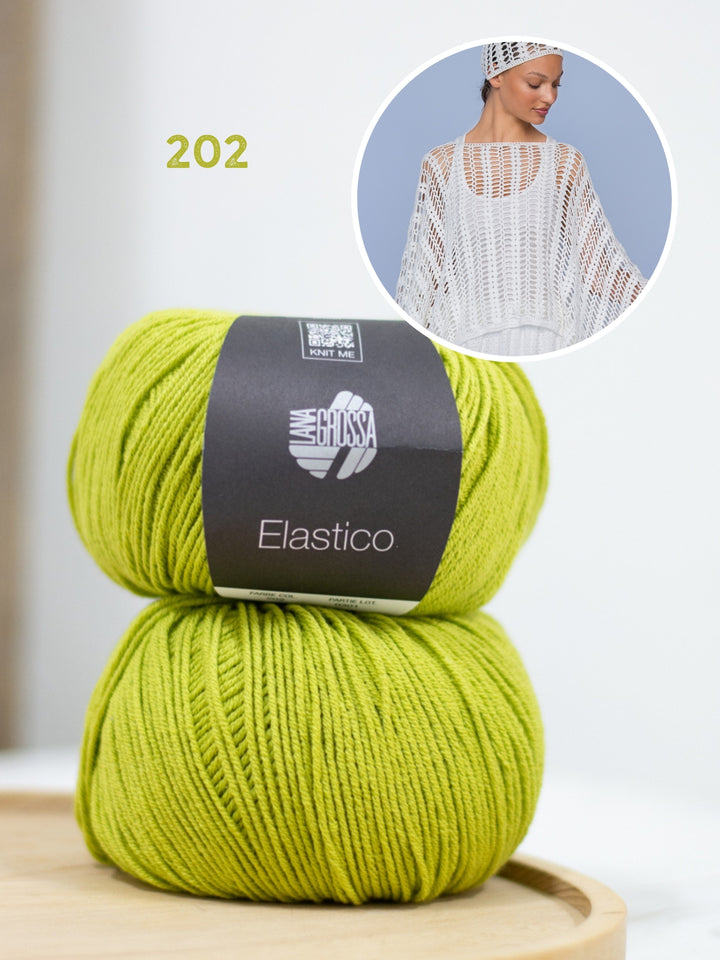Haakpakket Elastico muts en poncho