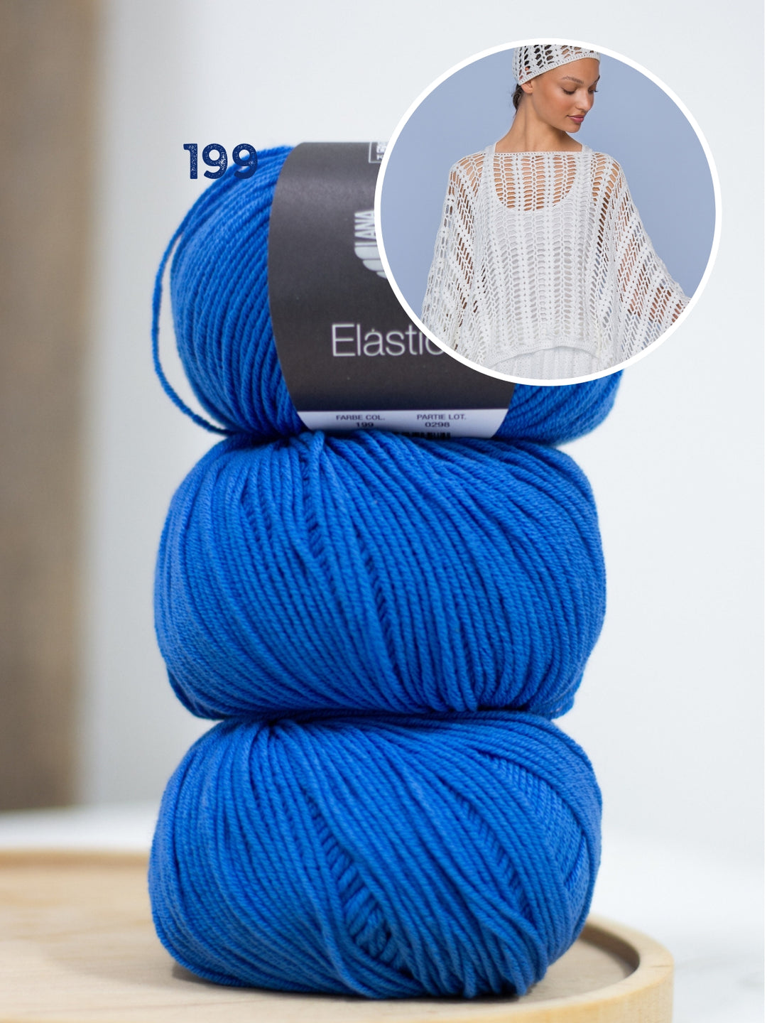 Haakpakket Elastico muts en poncho