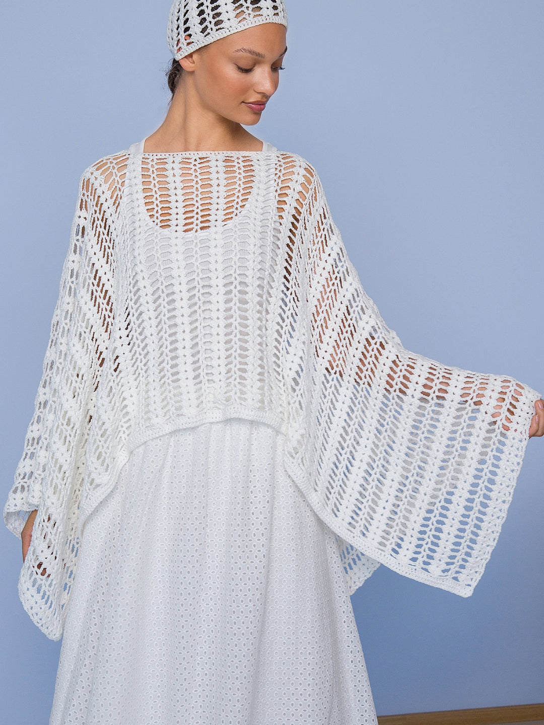 Haakpakket Elastico muts en poncho
