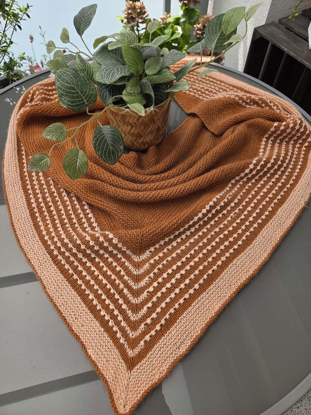 Breipakket Lizas Tuch Pearly Lines - Ecopuno
