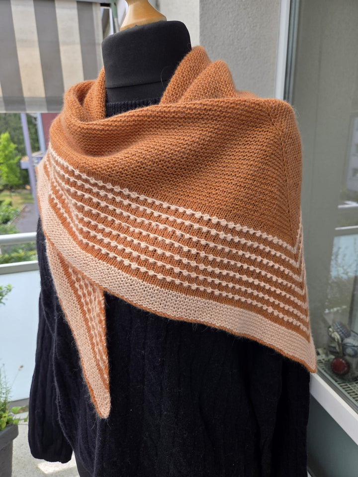 Breipakket Lizas Tuch Pearly Lines - Ecopuno