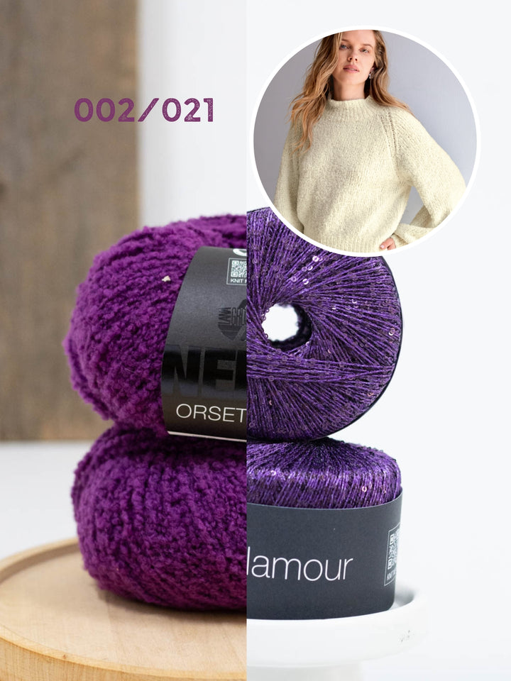 Breipakket Orsettini Glamour raglantrui