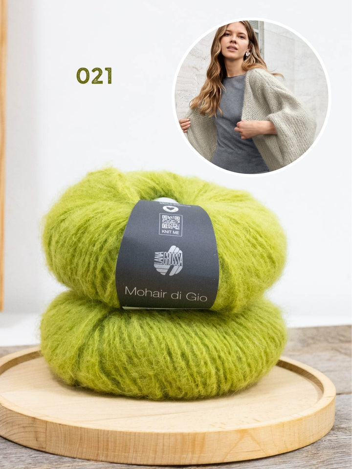 Breipakket Mohair di Gio vest