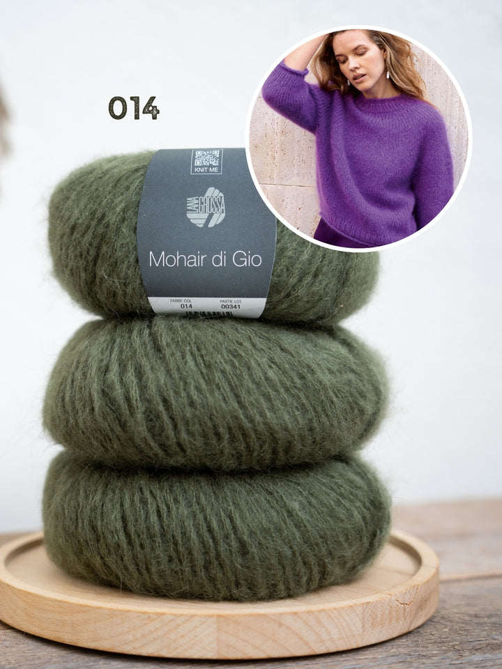 Breipakket Mohair di Gio pullover