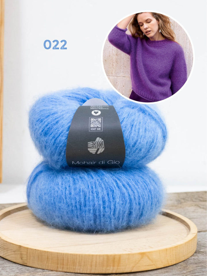 Breipakket Mohair di Gio pullover