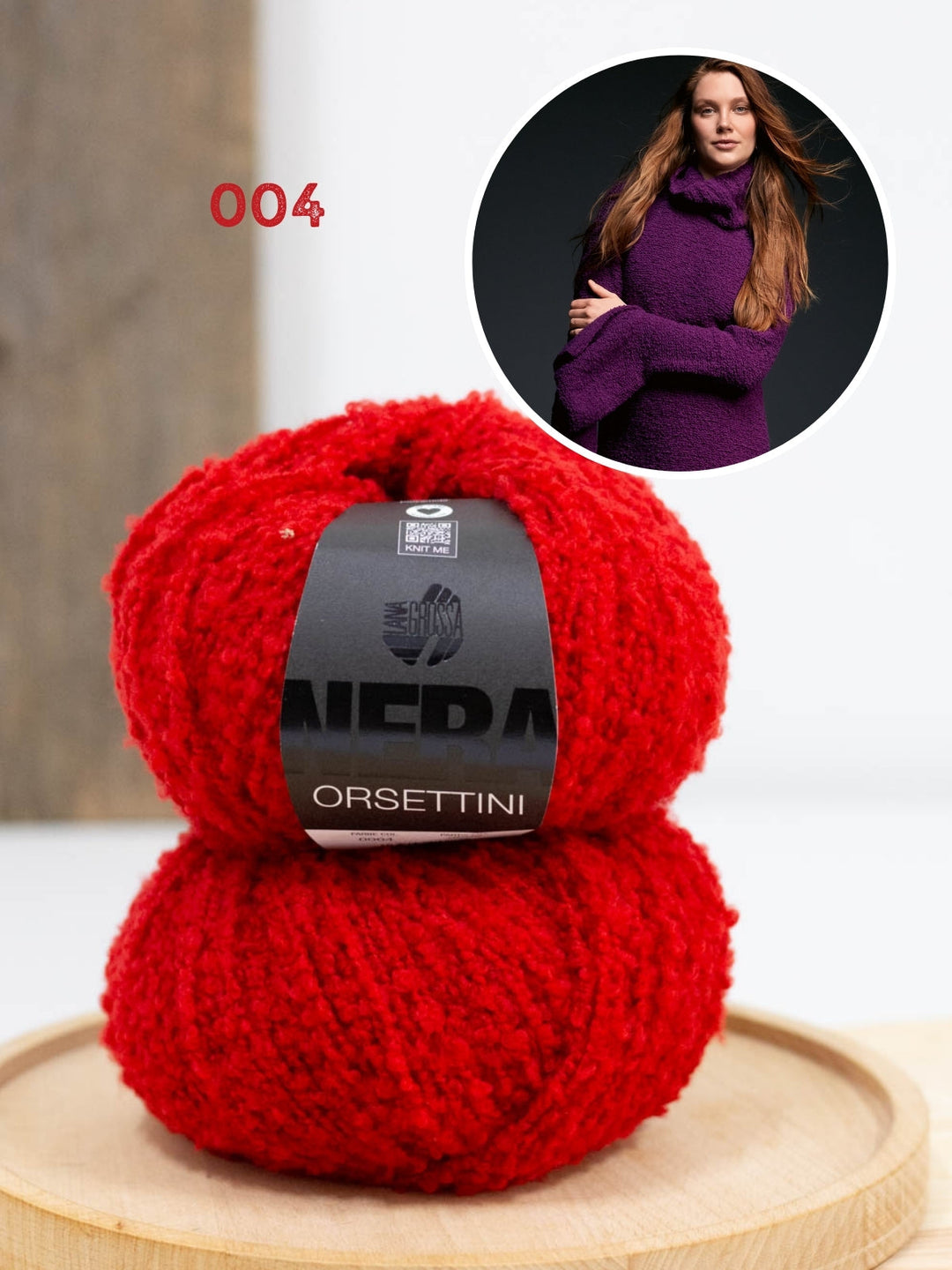 Breipakket Orsettini pullover met trompetmouwen