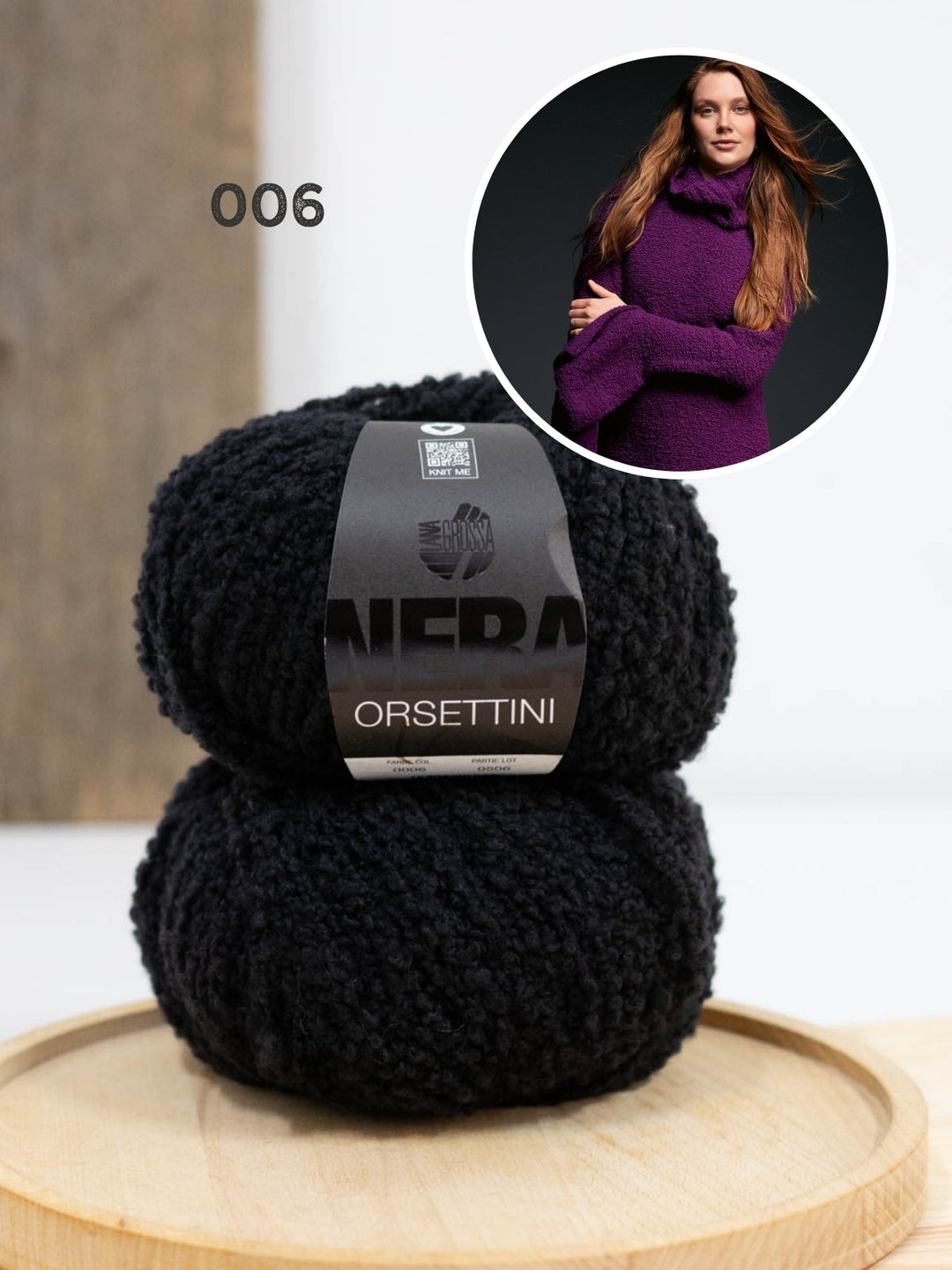 Breipakket Orsettini pullover met trompetmouwen