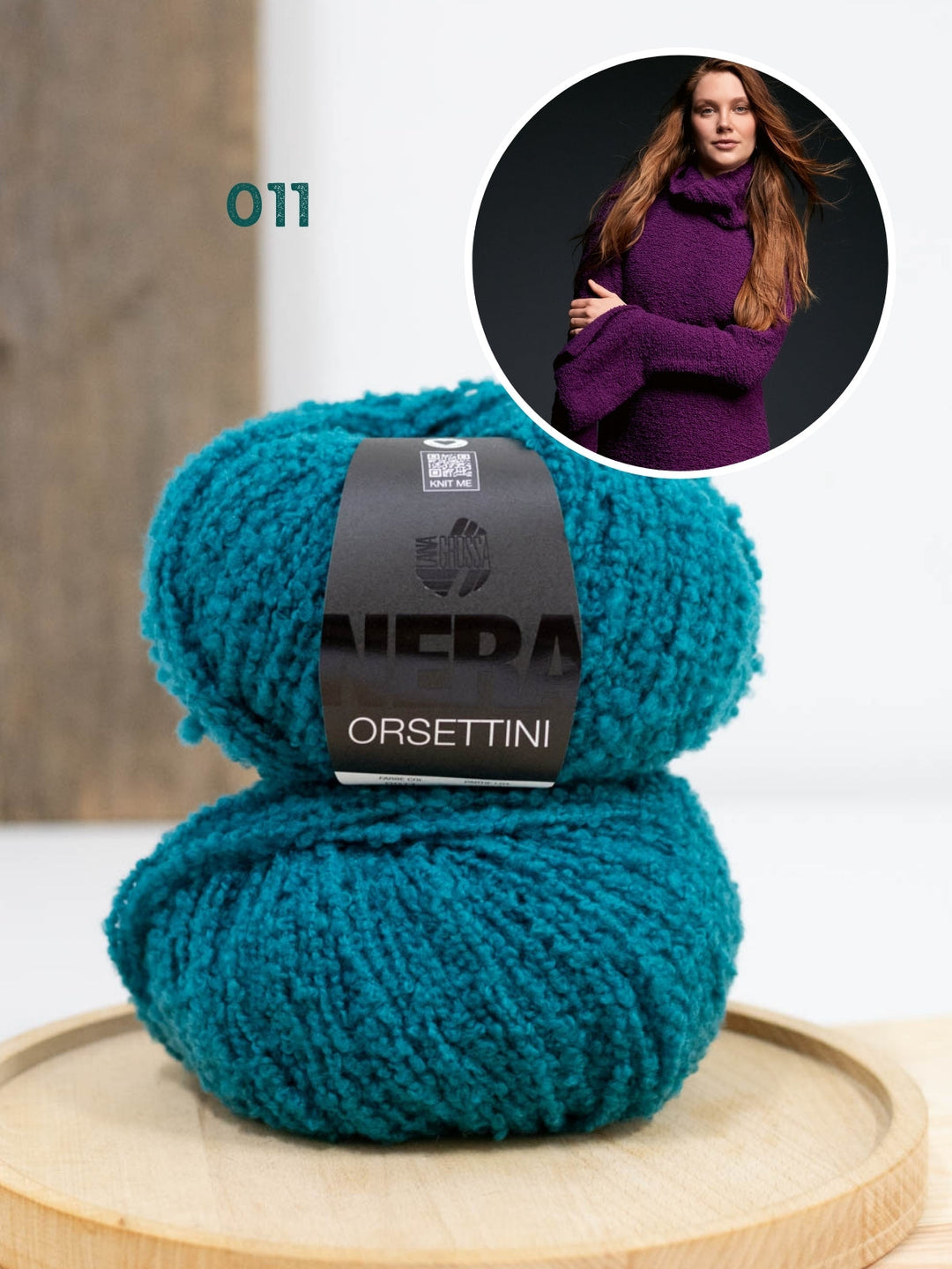 Breipakket Orsettini pullover met trompetmouwen