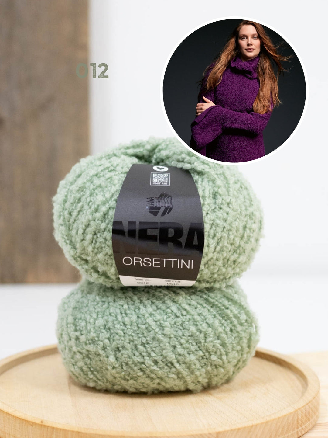 Breipakket Orsettini pullover met trompetmouwen