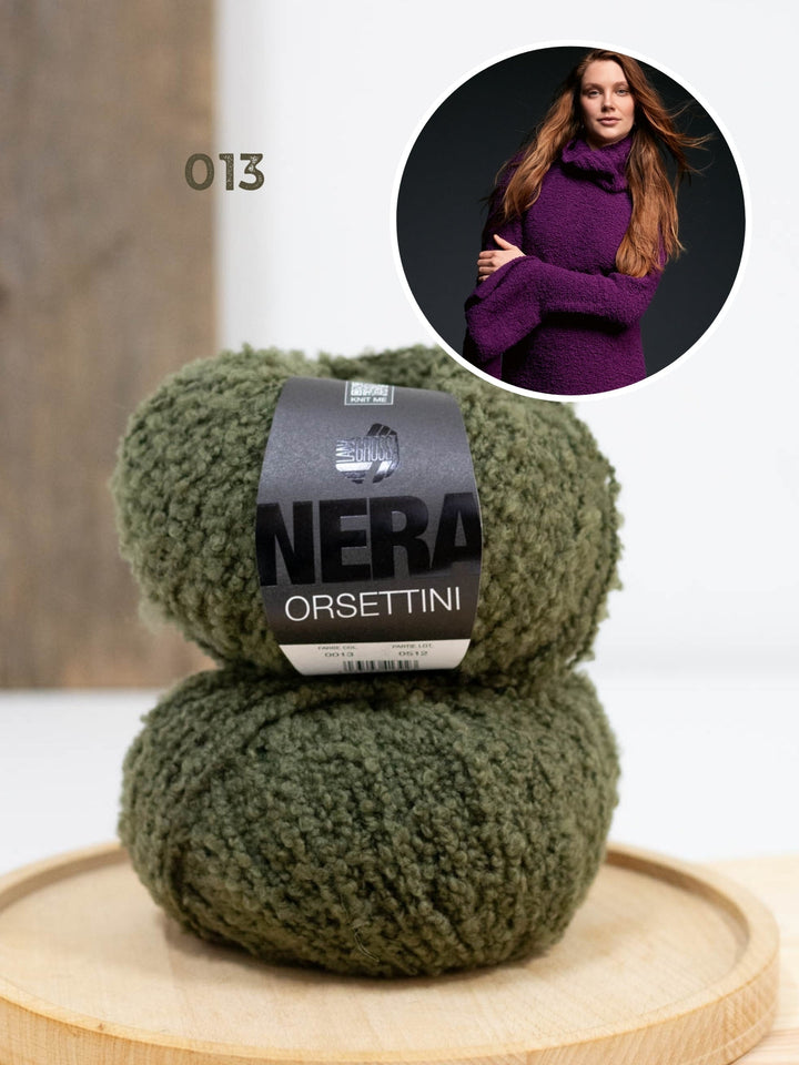 Breipakket Orsettini pullover met trompetmouwen