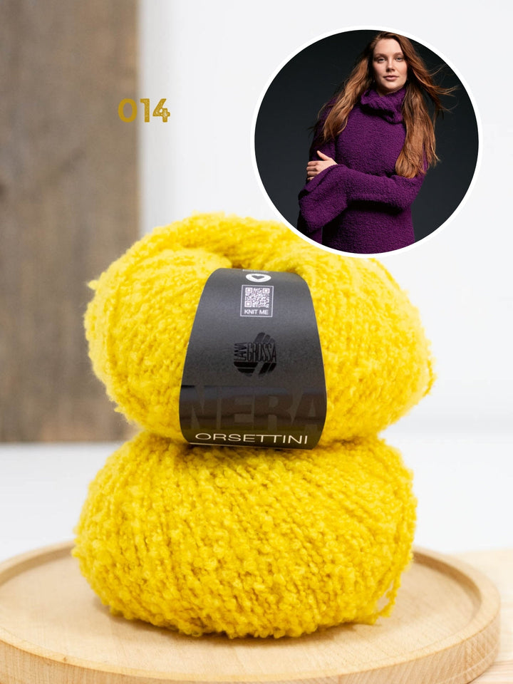 Breipakket Orsettini pullover met trompetmouwen