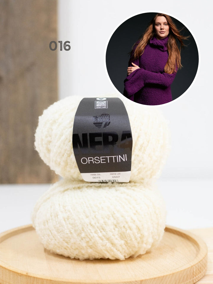 Breipakket Orsettini pullover met trompetmouwen