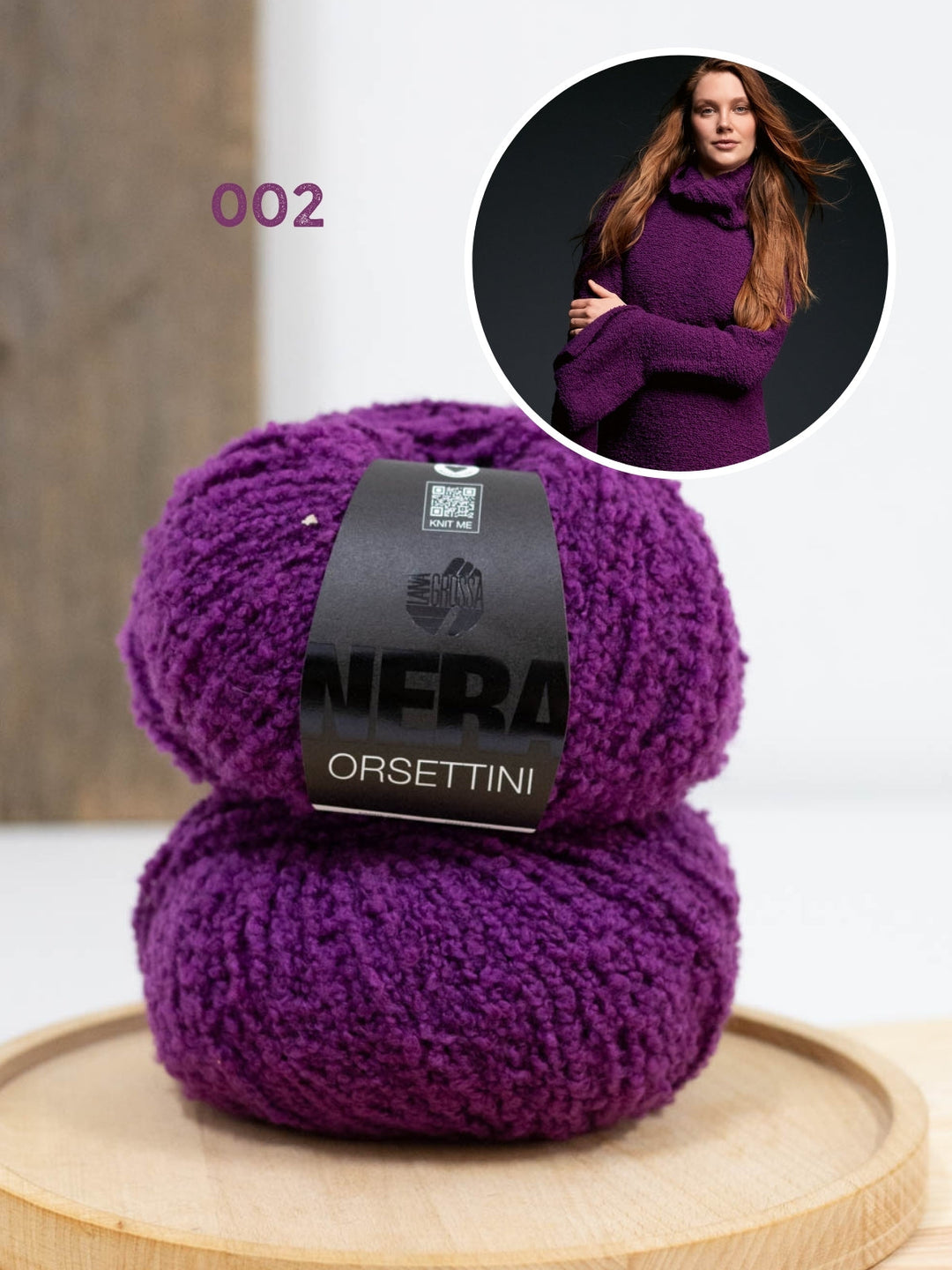 Breipakket Orsettini pullover met trompetmouwen