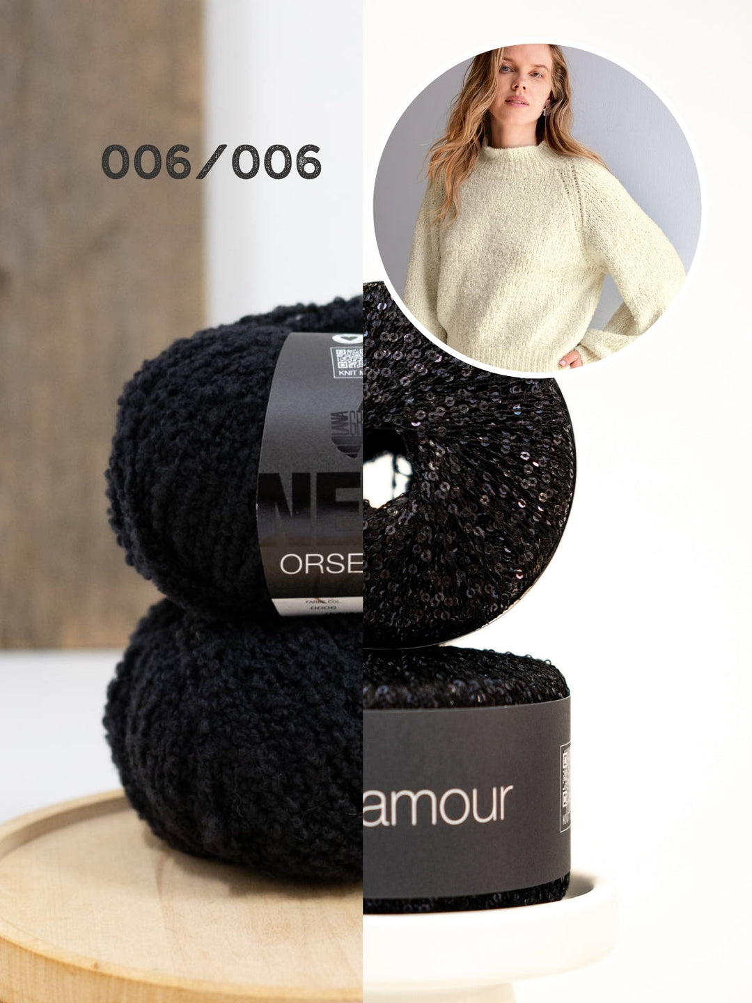 Breipakket Orsettini Glamour raglantrui
