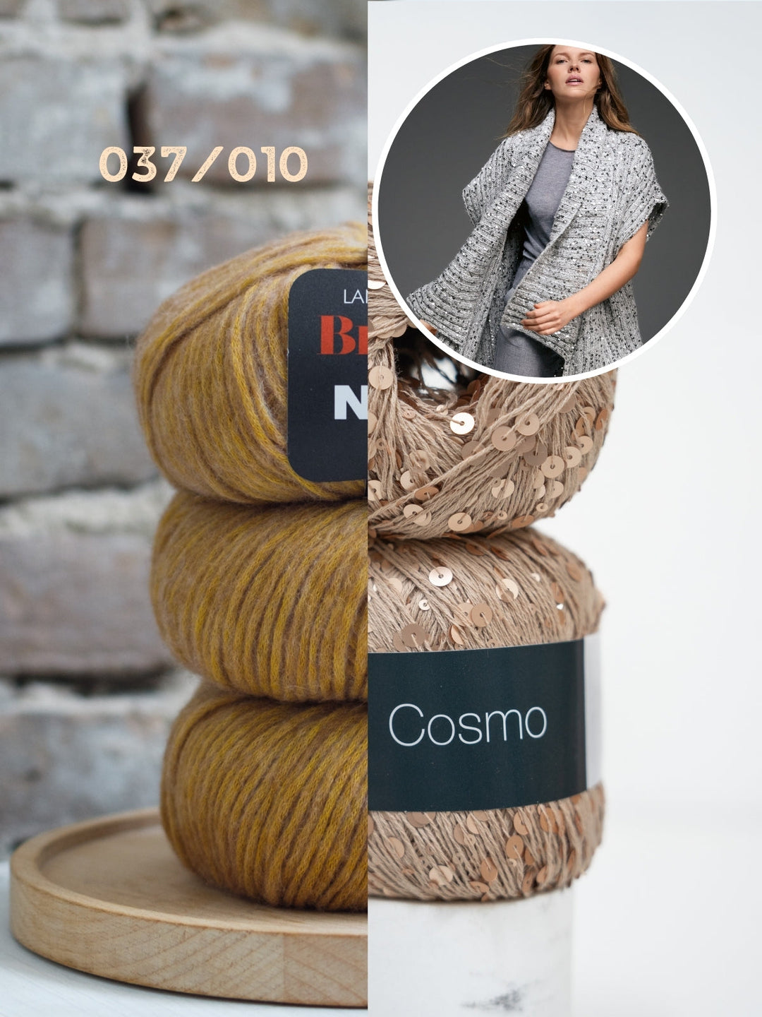Breipakket Brigitte No. 2 Cosmo gilet