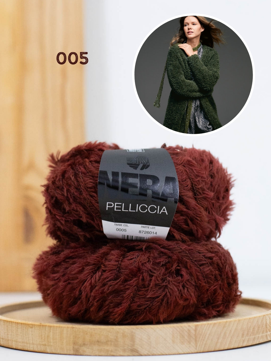 Breipakket Pelliccia mantel