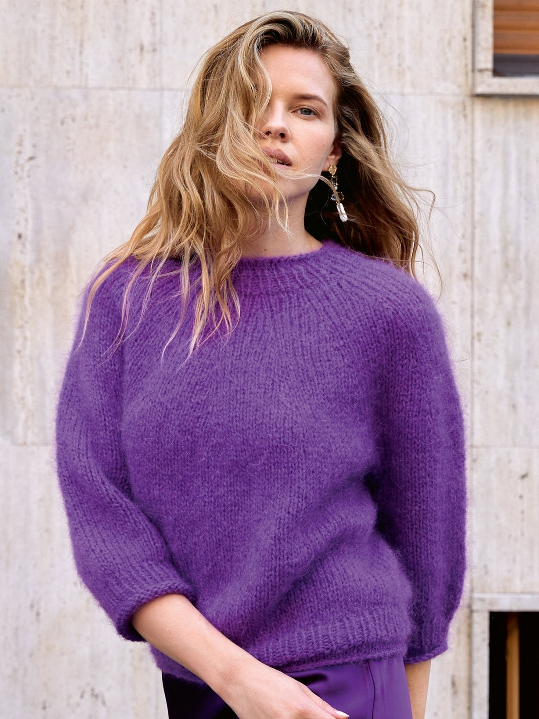 Breipakket Mohair di Gio pullover