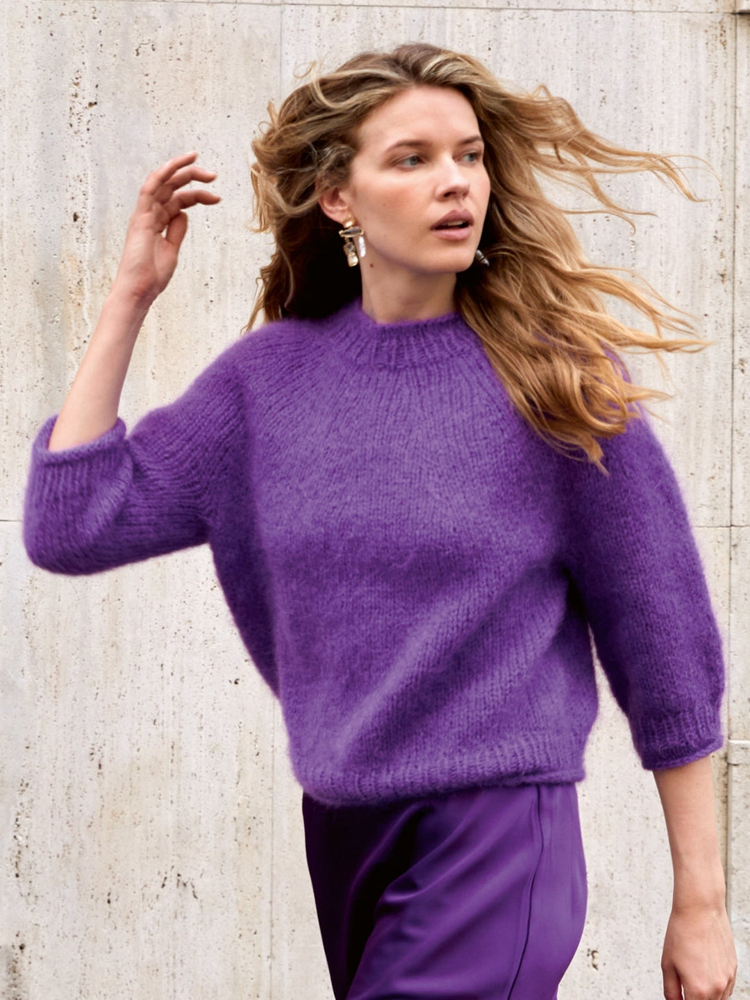 Breipakket Mohair di Gio pullover