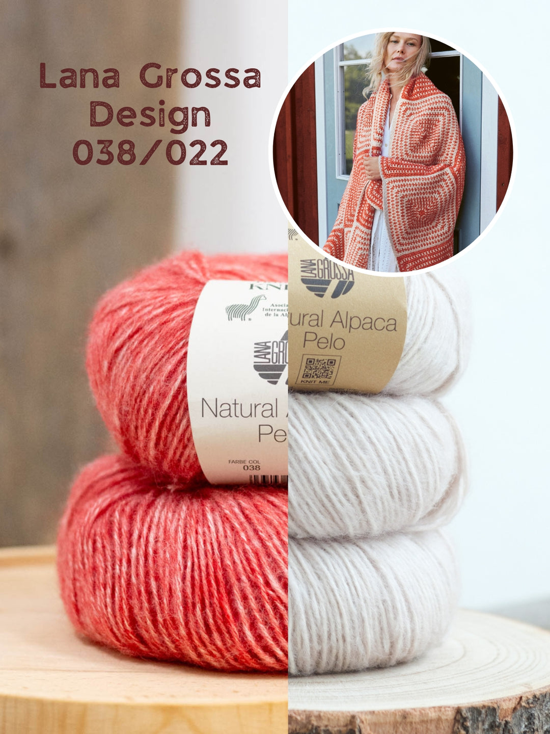 Haakpakket Natural Alpaca Pelo deken