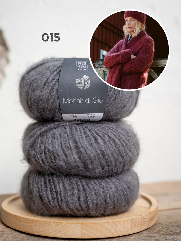 Breipakket Mohair di Gio muts