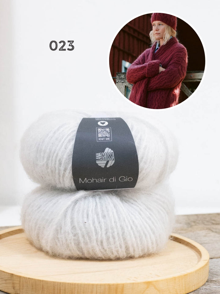 Breipakket Mohair di Gio muts