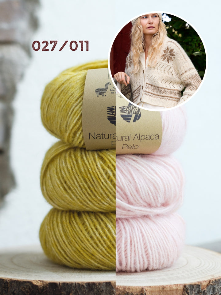 Breipakket Natural Alpaca Pelo vest