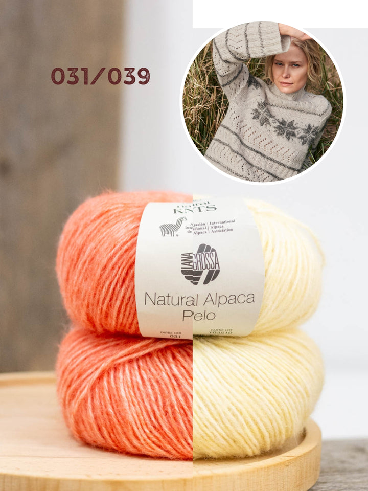Breipakket Natural Alpaca Pelo raglantrui