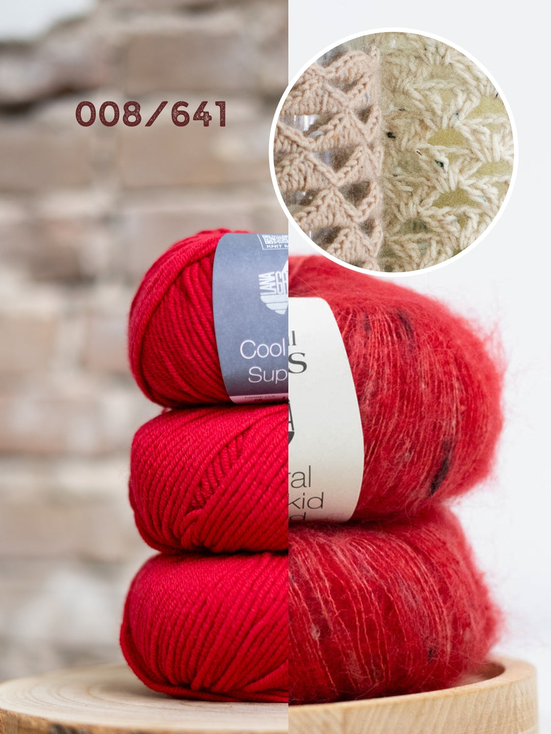 Haakpakket Cool Wool Superbig &amp; Natural Superkid Tweed windlicht
