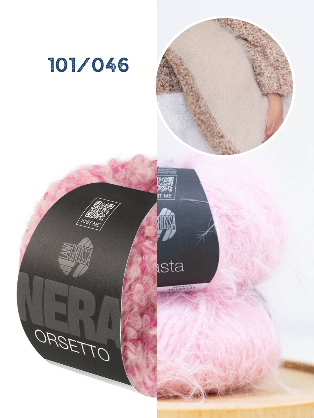 Breipakket Orsetto Mouliné &amp; Basta kussenhoes