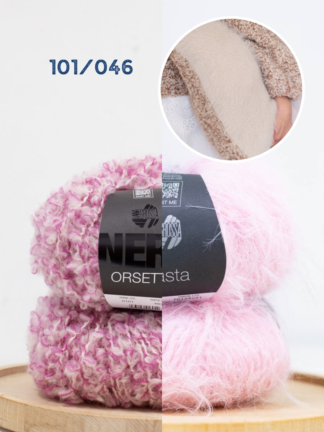 Breipakket Orsetto Mouliné &amp; Basta kussenhoes