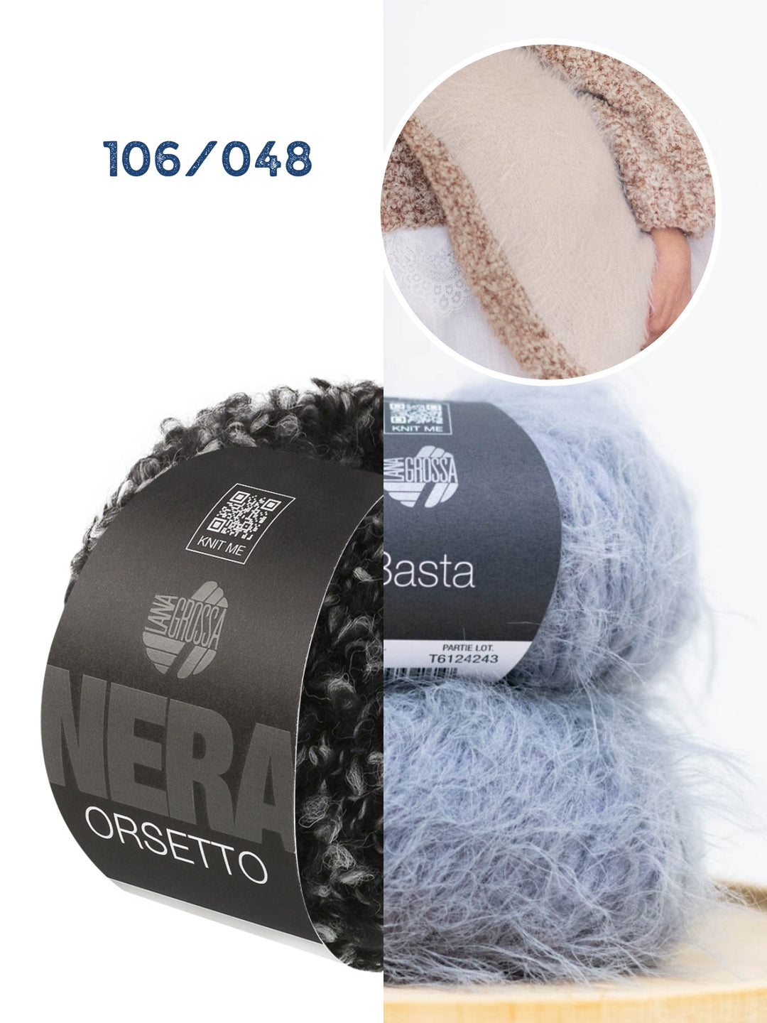 Breipakket Orsetto Mouliné &amp; Basta kussenhoes