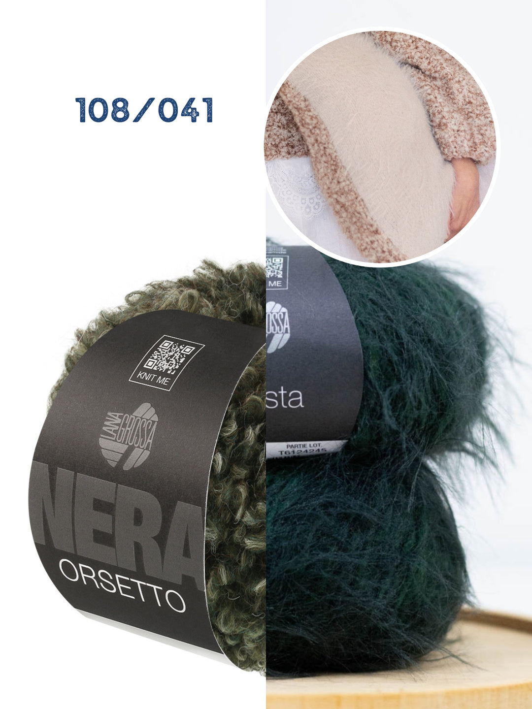 Breipakket Orsetto Mouliné &amp; Basta kussenhoes