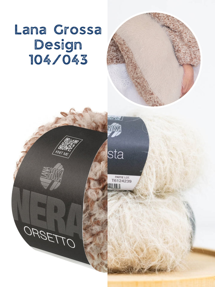 Breipakket Orsetto Mouliné &amp; Basta kussenhoes