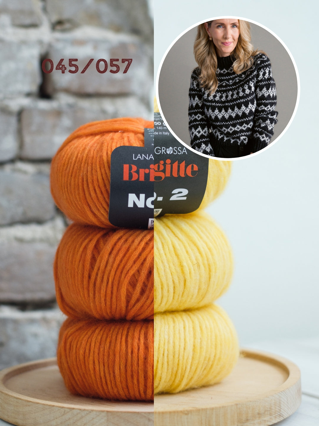 Breipakket Brigitte No. 2 Noorse trui - Tove Lindtein
