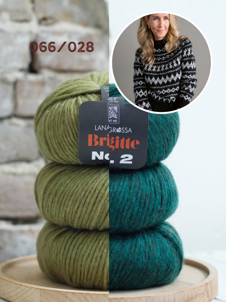 Breipakket Brigitte No. 2 Noorse trui - Tove Lindtein