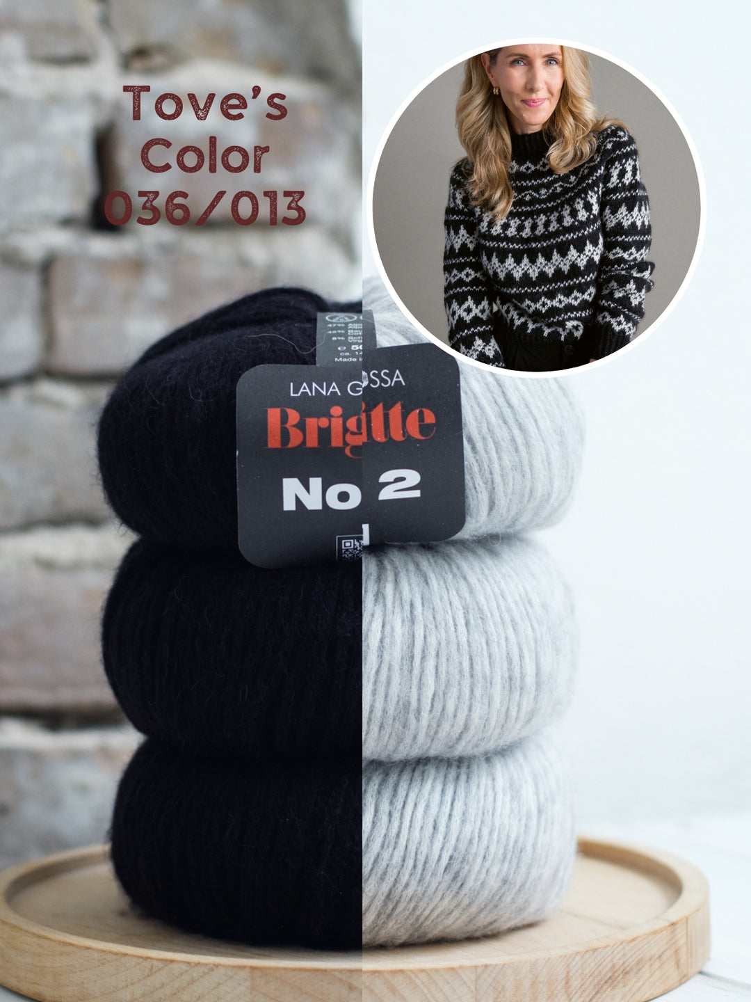 Breipakket Brigitte No. 2 Noorse trui - Tove Lindtein
